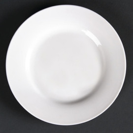 Wide Rim Round Plates | Round China Plates | 150mm | Lumina CD621