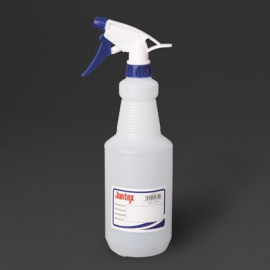 Colour Coded Spray Bottles | Blue Cleaning Spray Bottle | 750ml Capacity | Jantex CD817