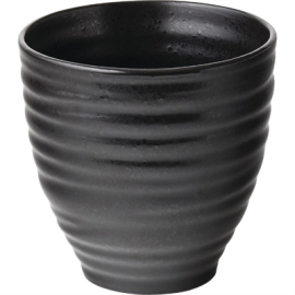 Chip Pot | Tribeca Ebony Serving Pot | 310ml Capacity | Utopia GM043