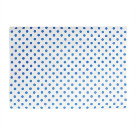 Compostable Burger Wraps | Blue Dot Greaseproof Paper | 250x350mm | 200 Pack | Fiesta HY792