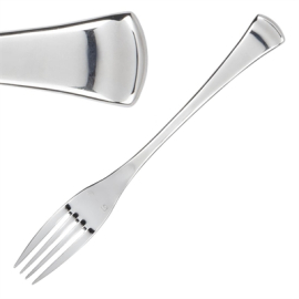 Dessert Fork | Diaz Silverware | Stainless Steel | Chef & Sommelier DP503