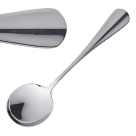 Baguette Soup Spoon | Commercial Stainless Steel Soup Spoon | Restaurant Tableware | Olympia D601