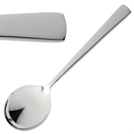 Soup Spoon | Stainless Steel Tableware | Modern Design Cutlery | Amefa Moderno DM242