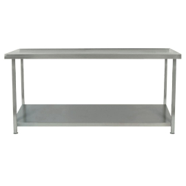Commercial Stainless Steel Centre Table | Kitchen Work Table | Fully Welded with Undershelf | 1800x600mm | Parry