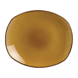 Terramesa Mustard Spice Plates | 202mm Ceramic Dinnerware | Restaurant Plates | Steelite V7138