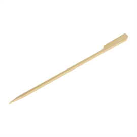 Biodegradable Bamboo Paddle Skewers | Eco-Friendly Food Picks | 150mm | Fiesta Green DK394