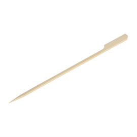 Biodegradable Bamboo Paddle Skewers | Eco-Friendly Food Picks | 180mm | Fiesta Green DK395