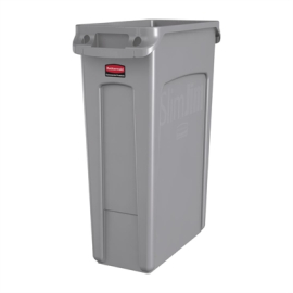 Commercial Waste Container | Slim Jim Bin | 87 Litre Capacity | Rubbermaid F649