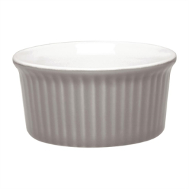 Pastel Ramekin | Ceramic Dipping Bowl | 70ml Capacity | Grey | Olympia DC801