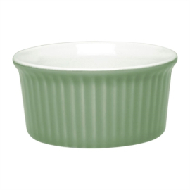 Pastel Ramekin Green | Porcelain Baking Dish | 70ml Capacity | Olympia DC804