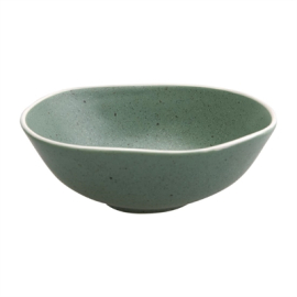 Chia Small Bowls | Ceramic Serving Bowls | 155mm Green | Olympia DR803
