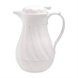 Insulated Swirl Jug | Thermal Beverage Server | 2L Capacity | Olympia GL971