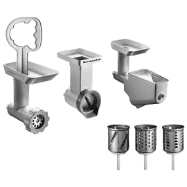 KitchenAid AD294 Attachment Pack For Stand Mixers Replacement Spare Part (Fits 5KSM7591, 5KSM7990, 5KPM5, 5KS45SSBWH Series)
