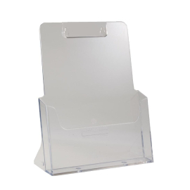 A5 Leaflet Holder | Acrylic Literature Display | Counter Top Brochure Stand | CB588