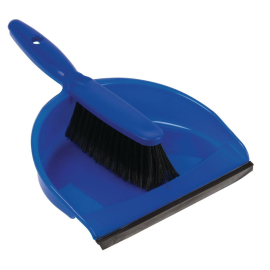Jantex Soft Dustpan and Brush Set Blue CC932