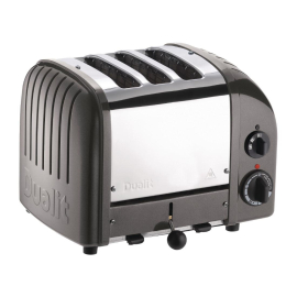 Dualit 2 + 1 Combi Vario 3 Slice Toaster Metallic Charcoal 31209 CD347