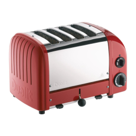 Dualit 2 x 2 Combi Vario 4 Slice Toaster Red 42175 CD365