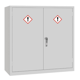 COSHH Chemicals Cabinet | Double Door Storage | 30 Litre Capacity | Vogue CD993