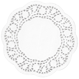 Paper Doily | Round Doily | 4in Diameter | Fiesta CE990