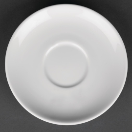 Royal Porcelain Classic White Tea Cup Saucers 150mm CG035