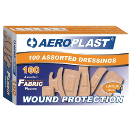 Aeroplast Latex Free Assorted Plasters CG295