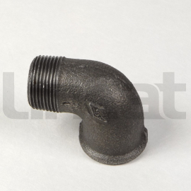3/4 Bsp M/F Elbow Black Iron 