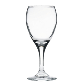 Teardrop Wine Glasses | CE Marked Wine Glass | 180ml with 125ml Line | Libbey DB296