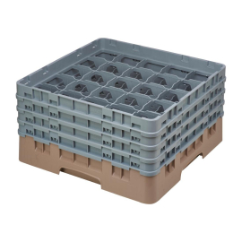Glass Rack | Cambro Camrack | 25 Compartments | Maximum Glass Height 215mm | Cambro DE790