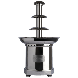 Commercial Chocolate Fountain | Cascading Chocolate Display | 4 Tier Dessert Fountain | JM Posner SQ1 DK776