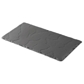 Rectangular Plates | Porcelain Basalt Plates | 300 x 160mm | Revol DP932