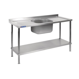 Commercial Stainless Steel Sink | Double Drainer | 1800mm | Holmes DR397