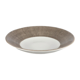 Churchill Bamboo Deep Round Coupe Plates Dusk 225mm DY090
