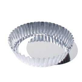 Matfer Deep Fluted Quiche Tin With Removable Base 10cm E800