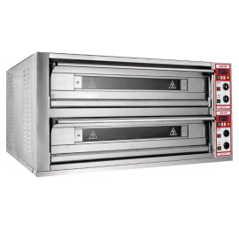Double Deck Electric Pizza Oven | Commercial Pizza Oven | 9+9 Deck | Zanolli Citizen ACIT9MC2 FC743