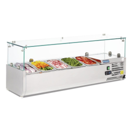 Polar Refrigerated Countertop Servery Prep Unit 5x 1/4GN G608