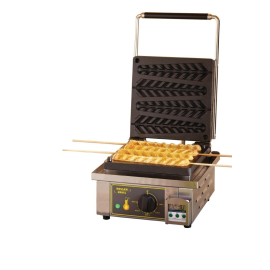 Commercial Corn Waffle Maker | Waffle Iron | Cast Iron Plates | Roller Grill GES23