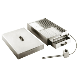 Commercial Food Smoker | Professional Smoking Chamber | Portable Countertop Design | Roller Grill FM 2