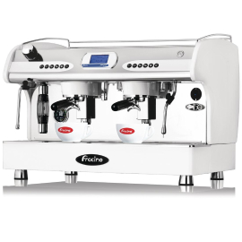 Fracino PID Espresso Coffee Machine 2 Group White PID2 GE944