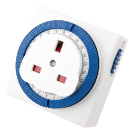 Status Timer Switch | Mechanical Timer | 24-Hour Wall Socket | Status GF971