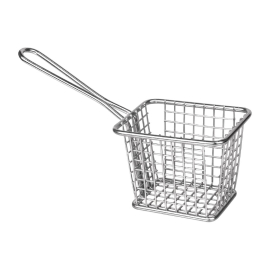 Olympia Chip basket Square with handle  Small GG866