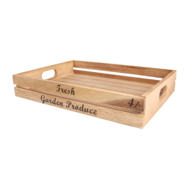 Large Rustic Fruit and Veg Crate GL067