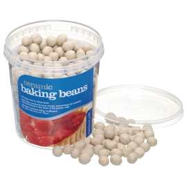 Baking Beans | Ceramic Baking Weights | 500g Tub | Olympia