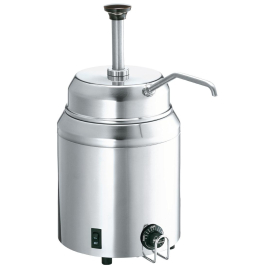 Commercial Hot Sauce Dispenser | Server Condiment Pump | Stainless Steel | Server FSP GM865