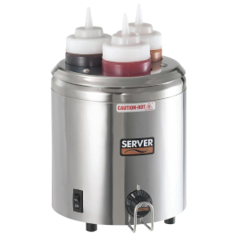 Commercial Sauce Bottle Warmer | Server Touch 3 | Hot Sauce Dispenser | Server GM866