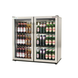 Commercial Back Bar Cooler | Double Hinged Door Refrigerator | EcoChill Maxi | Autonumis A210106