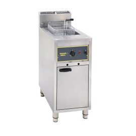 Commercial LPG Fryer | Single Tank Free Standing Fryer | Single Basket | Roller Grill RFG16