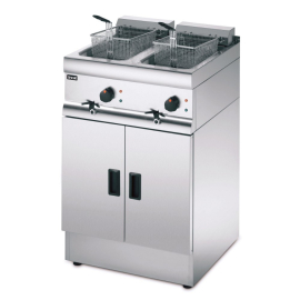 Commercial Twin Tank Electric Fryer | Freestanding Deep Fat Fryer | 2 Baskets | Lincat J18