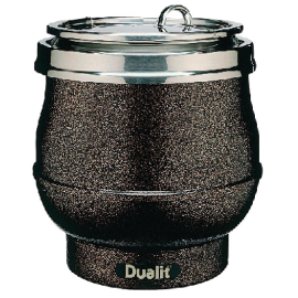 Commercial Soup Kettle | Hotpot Warmer | 5.7L Capacity Rustic Brown | Dualit 70007