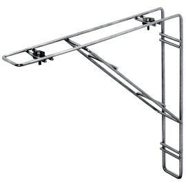 Stainless Steel End Bracket | Wall Mount Support | Shelving Hardware | L442