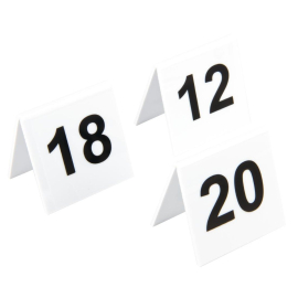 Plastic Table Numbers 11-20 L982